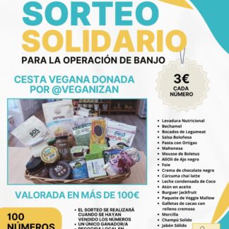 SORTEO "CESTA VEGANA DE VEGANIZAN"