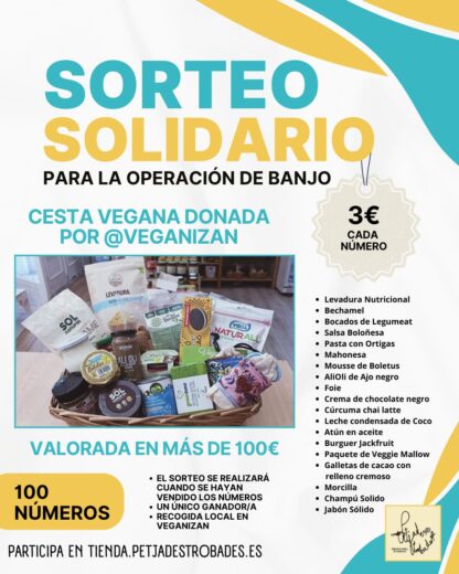 SORTEO "CESTA VEGANA DE VEGANIZAN"