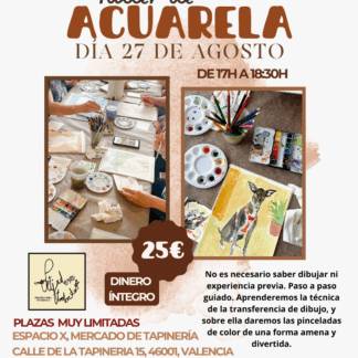 TALLER DE ACUARELA SOLIDARIO