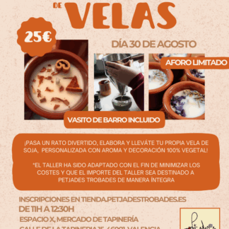 TALLER DE VELAS SOLIDARIO